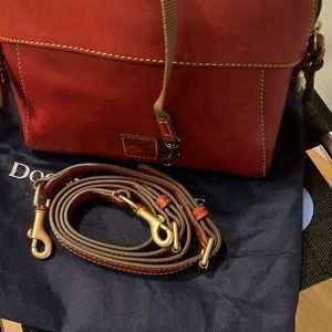 Dooney & Bourke Red leather Cameron Crossbody